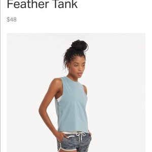 NWT Vuori feather tank